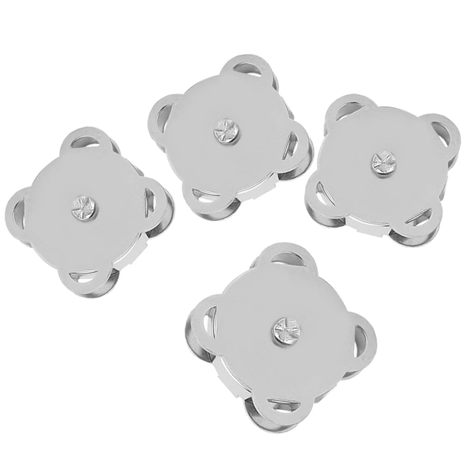 HEEPDD 10 Pcs 18.5mm Magnetic Button Clasp Snaps for Sewing, Craft Purse Purse Bag Clothing and Leather Projects - Bright White 18.5mm for DIY Fashion Accessories