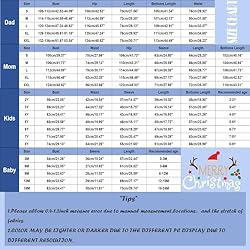 KASAAS Christmas Pajamas for Family Pjs Matching