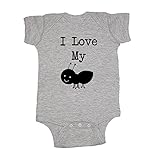 Mashed Clothing Unisex-Baby I Love My Aunt (Ant) Bodysuit