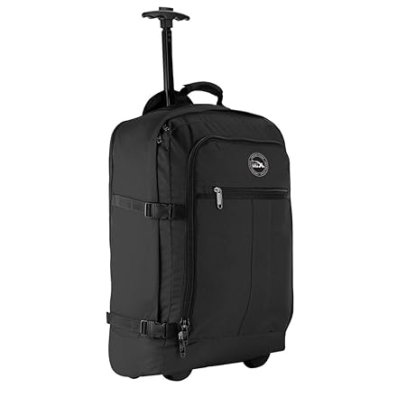 Cabin Max Lyon Flugzugelassenes Handgepäck Trolley 55 x 40 x 20 Rucksack Tasche - 44L Rollengepäck