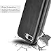 iPhone 7 Plus Case Carbon Fiber,Roybens Hybrid Rubberized Ultra-Slim Anti-Slip Case TPU Leather Shockproof Cover for iPhone 7 Plus (2016) - Black