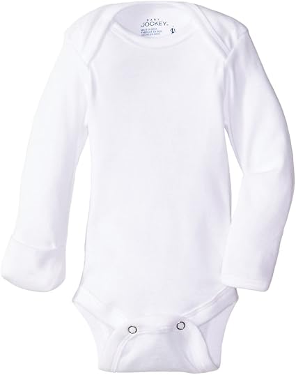 baby long sleeve bodysuit with mittens