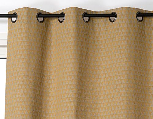Amazon De Linder Vorhang Trend Baumwolle Senfgelb 140 X 260 Cm