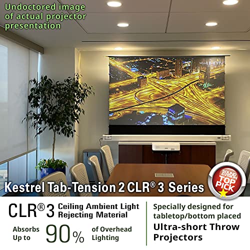 EliteProjector Screens Kestrel TabTension 2 CLR3, 101" Diag. 169