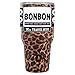 BonBon 30oz Travel Mug Vacuum Insulated Cup (Leopard Print)
