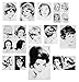 1960s Hairstyling: 75 Vintage Hairstyles with Curling Patterns (Book 1)
