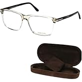 Tom Ford FT5479-B Geometric Shape Eyeglass Frame + Bundle With eSHADES Eyewear Cleaning Kit