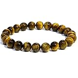 Natural Tiger Eye Bracelet, Healing Crystal