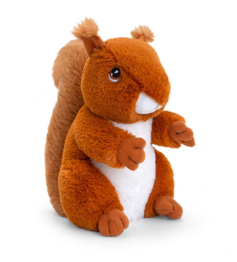 Deluxe Paws Plush Cuddly Soft Eco Toys 100% Recycled (Red Squirrel) — image 1