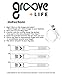 GROOVE LIFE - Silicone Ring For Men and Women Wedding or Engagement Rubber Band with Lifetime Coverage, Breathable Grooves, Comfort Fit, and Durability - Thin Solid Storm Grey Size 6