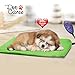 IB-SOUND Heating Pads for pets, Warming Dog Beds Pet Mat with Chew Resistant Cord Soft Removable Cover
