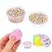 Chiachi Fluffy Slime, Fluffy Floam Slime Stress Relief Toy Scented Sludge Toys 4 Colors 7 Ounce Super Soft and Non-sticky ASTM Certified By