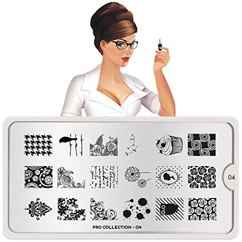 MoYou-London Nail Art Pro Plate Collection 04