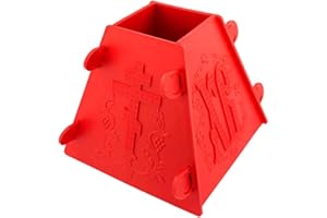 Red Russian Pascha Paskha Easter Xb Plastic Cheese Mold