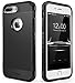 iPhone 7 Case, Shockproof Slim Anti-Scratch Protective Kit with Heavy Duty Dual layer Rugged Case Non-slip Grip Cover for iPhone 7 (Black)