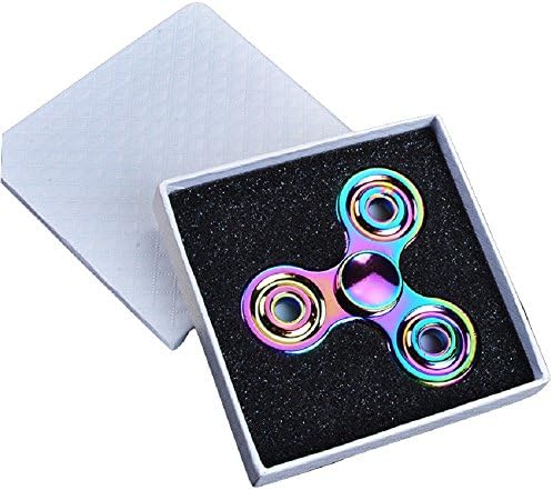Zinc METAL Fidget Spinner CAN Spin for 10+MINUTES SLA technology MULTICOLOR Great for ADHD Focus STRESS RELIEF