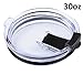 Polar Mugs New Leak splash and spill proof Lid for 30 oz. Yeti, Rtic and other tumblers, 30 oz., Black
