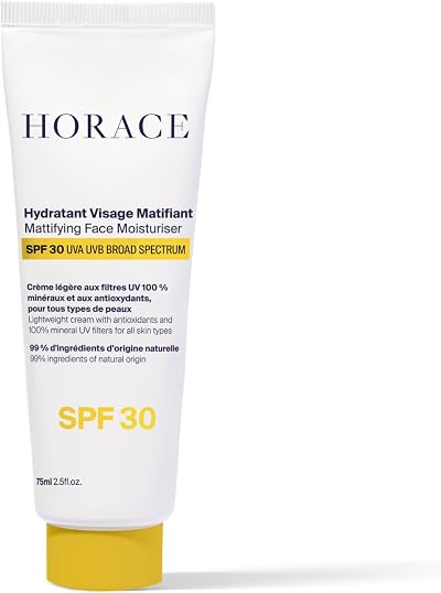 HORACE Mattifying Face Moisturiser SPF30 for Men 75 ml Unscented