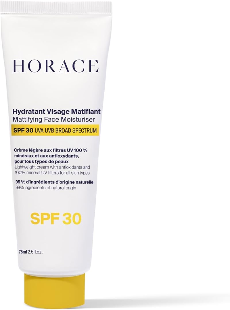 HORACE Mattifying Face Moisturiser SPF30 for Men 75 ml Unscented