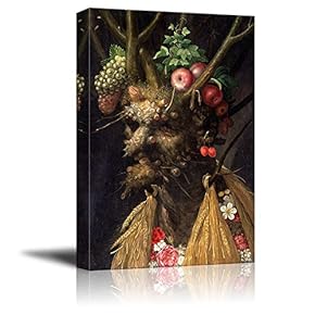 Four Seasons in One Head by Giuseppe Arcimboldo...