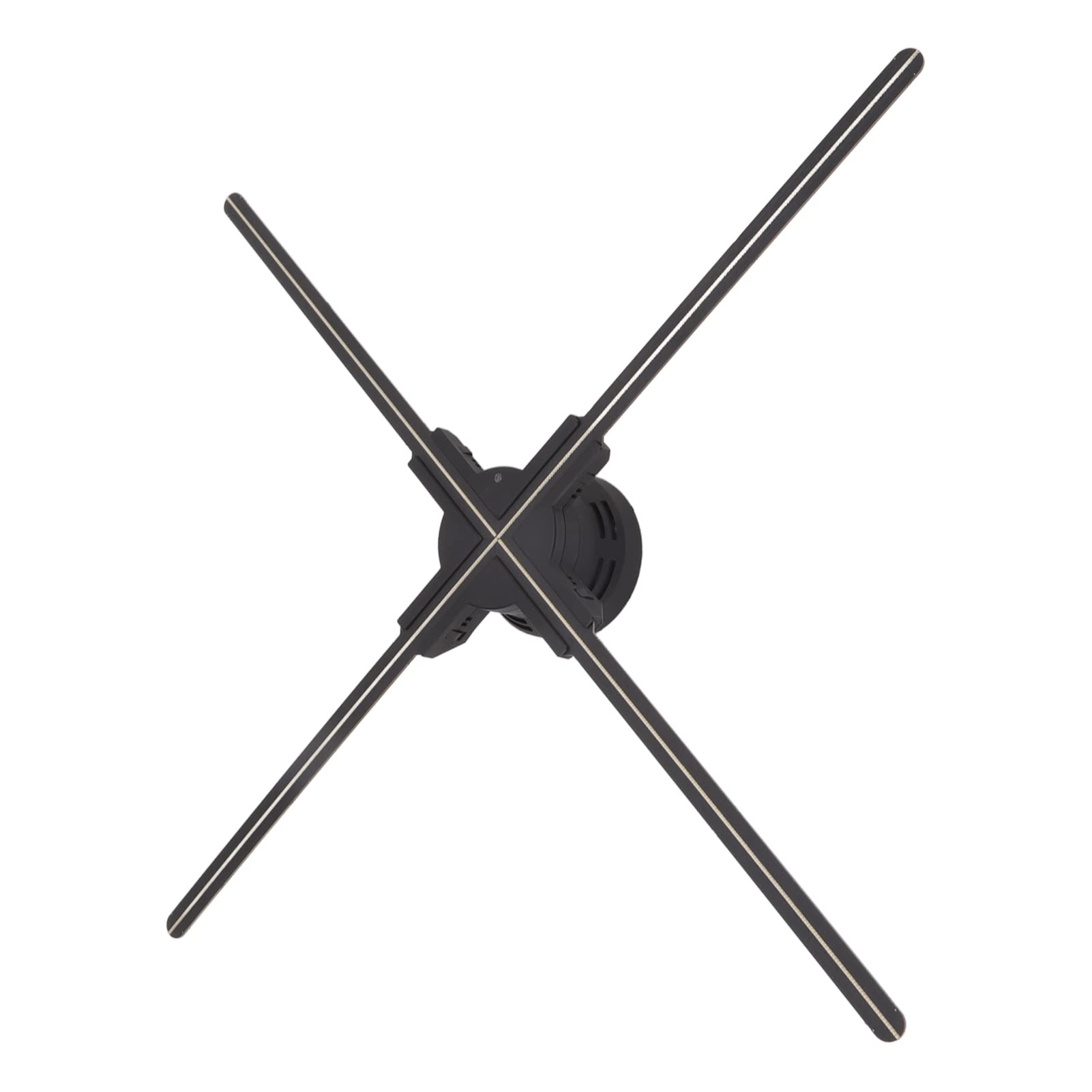 3D Hologram Fan, Hologram Projector, 3D Hologram Projector Multiple Media Formats App Control 22.05 Inch for Advertising Display (UK Plug)