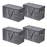 VENO 4 Pack Extra Large Moving Storage Bags with