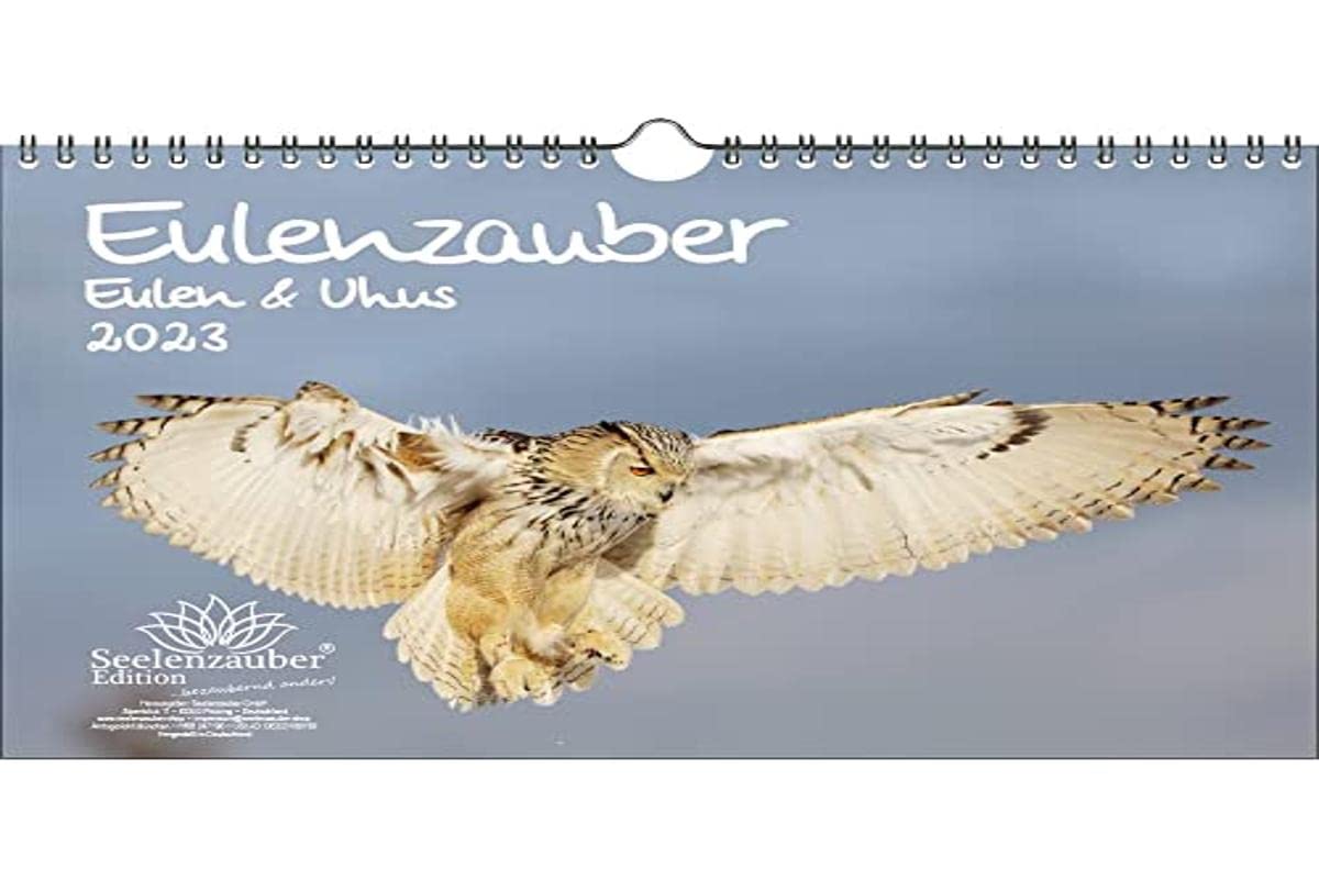 Owl Magic Owls and Uhus DIN A4 Calendar for 2023 - Seelenzauber
