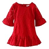 LittleSpring Little Girls' Dress Christmas