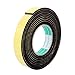 uxcell 25mmx4mm Single Sided Sponge Tape Adhesive Sticker Foam Glue Strip Sealing 3 Meters 10Ft