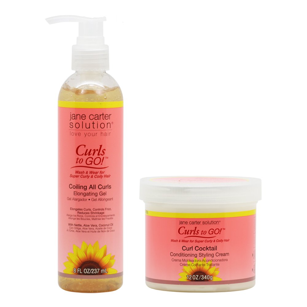 Amazoncom Jane Carter Curls To GO Coiling All Curls Elongating