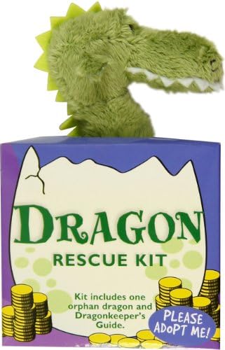 PETER PAUPER PRESS Dragon Rescue Kit (Plush Toy and Book)
