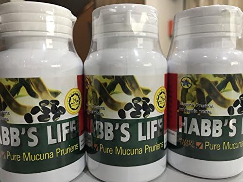 Mucuna Pruriens Powder 100 capsules in 1 bottle helps to control mood, sexuality,