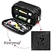 Toiletry Bags, Sumnacon Unisex PU Leather Waterproof Travel Toiletry Bag Organizer Perfect for Shaving Grooming Dopp Kit & Household Business Vacation, Cosmetic Bag with Portable Handle
