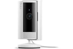 Ring Indoor Cam (2nd Gen) | 1080p HD Video & Colour Night Vision, Two-Way Talk, and Manual Audio & Video Privacy Cover (2023 