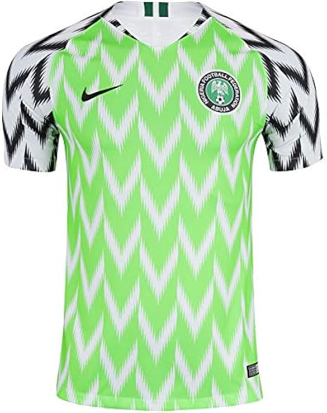 Amazon.com : Nike Men's Soccer Nigeria Home Jersey : Clothing