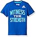 adidas Big Boys' Active Tee Shirt, Dark Blue, L