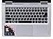 Leze - Ultra Thin Silicone Keyboard Cover Skin Protector for Lenovo ideapad 110 14'',510s 14'',Flex 4 14