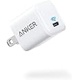 USB C Charger, Anker Nano Charger PIQ 3.0 Durable Compact Fast Charger, PowerPort III for iPhone 13/13 Mini/13 Pro/13 Pro Max