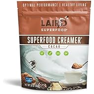 Laird Superfood Cacao Coffee Creamer | Dairy & Gluten Free, Vegan, Soy Free, Non-GMO - 1 lb