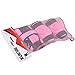 KUKOME Child Sports Protective Gear Safety Pad Safeguard Knee Elbow Wrist Support Pad Set Equipment for Children Roller Bicycle BMX Bike Skateboard Extreme Sports Bogu Protector Guard Pads (Pink)