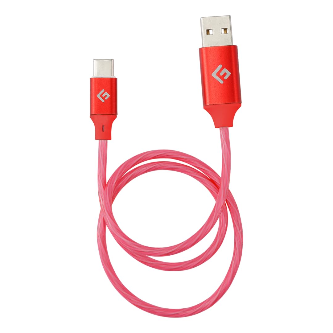 FLOATING GRIP LED USB C Charging Cable, 0.5M/1.5FT