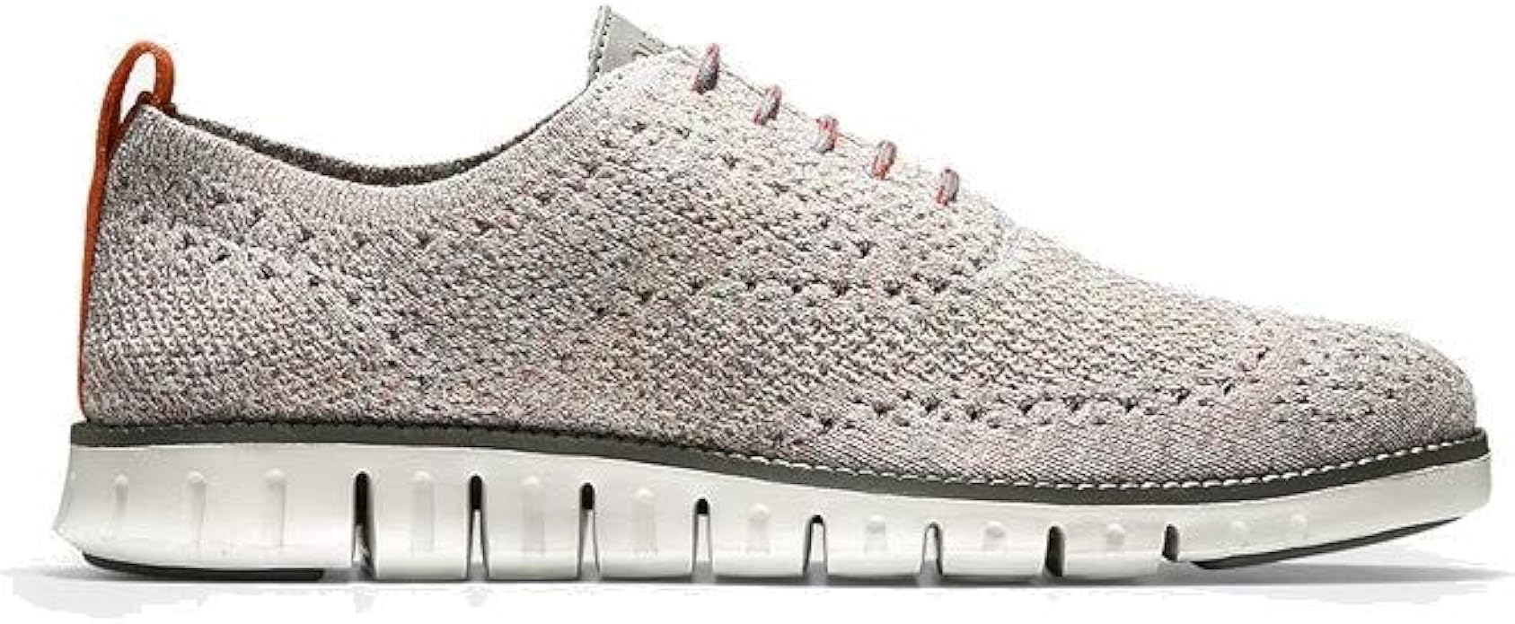 zerogrand stitchlite woven wool wingtip