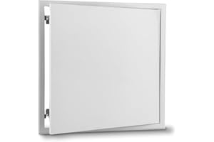 Byson Access Panel – Push-to-Open Access Door – Plumbing & Electrical Panel Wall Hole Cover – Durable Galvanized Steel (24 x 