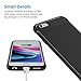 JETech Case for iPhone 6s and iPhone 6, Protective Cover with Shock-Absorption and Carbon Fiber Design, Black