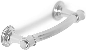 Birdrock Home Decorative Arched Handle Pull Brushed Nickel 10 Pack 3 Inch Kitchen Cupboard Furniture Cabinet