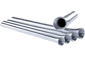 ICOOL 5pcs Spring Tubing Benders Set 1/4, 5/16, 3/8, 1/2, and 5/8 Inch for Soft Copper, Brass, Aluminum and Thin Wall Steel Tubing