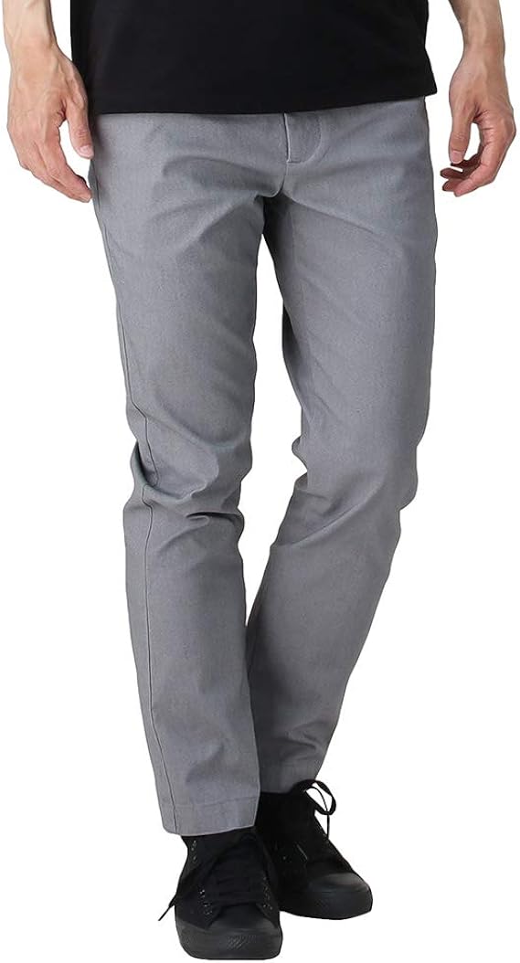 Amazon テーパードパンツ メンズ 夏 チノパン ロングパンツ Navy Jeans Cool 速乾 接触冷感 Nj C M002 グレー W30 76cm ロングパンツ 通販