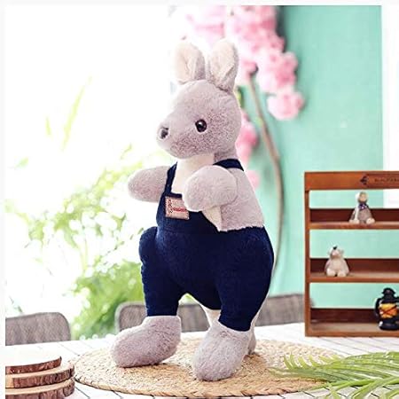 Amazon ぬいぐるみ 1ピース40センチかわいいクリエイティブカンガルーぬいぐるみ子供のためのカラフルなぬいぐるみかわいい動物の人形の赤ちゃん子供の誕生日プレゼント ぬいぐるみ おもちゃ