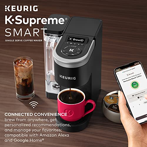 Keurig KSupreme SMART Coffee Maker, MultiStream Technology, Brews 6