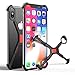 OATSBASF Compatible with Xs Max Corner Bumper, Metal Case Buckle Without Signal Blocking Shockproof Frame Case Compatible with Xs Max(6.5
